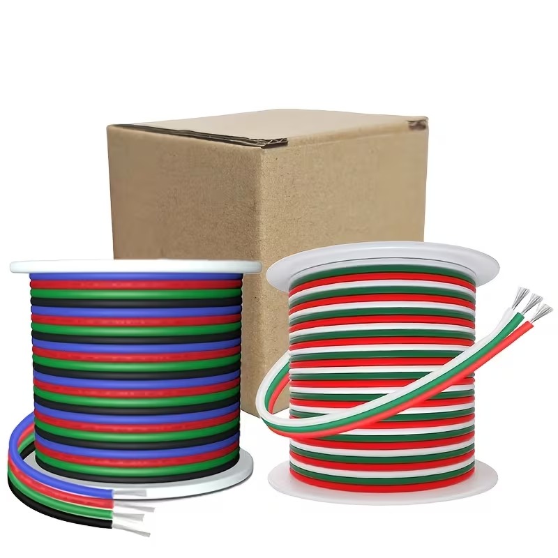 2Pcs 22 AWG Multi-Conductor Tinned Copper Wire
