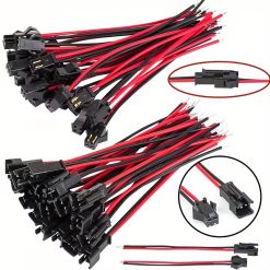11 Pcs 2-Pin Male to Female Wire Connector Adapter